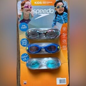 Speedo Kids Swim Goggles set of 3